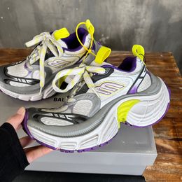 Balenciaga 6XL round-headed lace-up low-top old shoes Size: 35-46