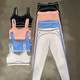 Alo Women's Yoga Set Heart Throb Bra + Leggings Yogawomen Sets Gym Short Sports Outfit Pants Shaping Waist Fitness Jogging Sportswear Runnings