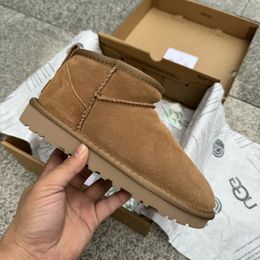 UGG Designer Short II Classic Ultra Mini Boots Snow Boot Platform Women Men Fur Sheepskin